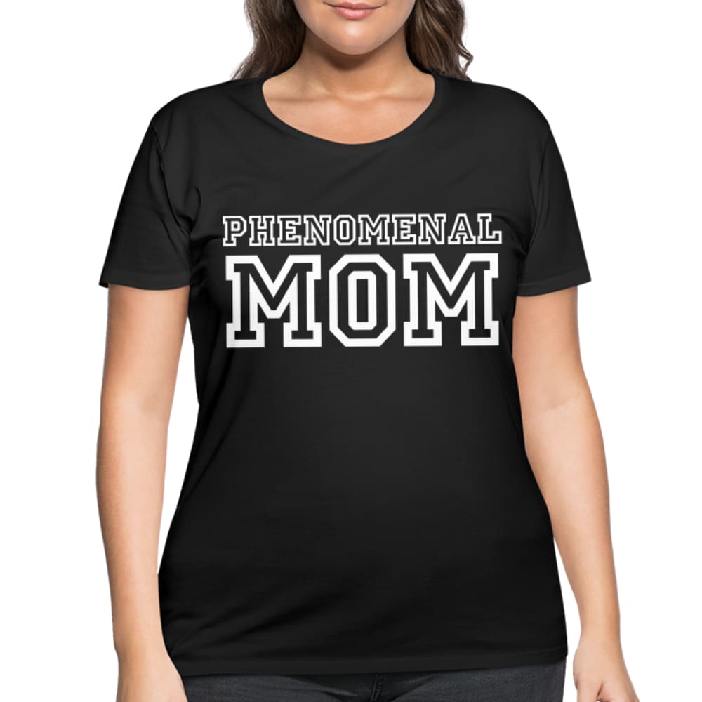 Graphic Tee - Phenomenal Mom Womens Curvy Plus Size T-shirt