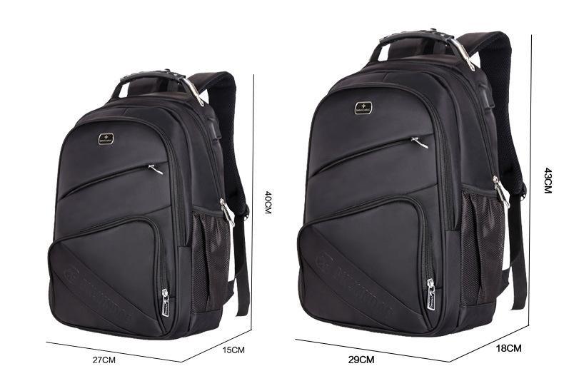 Waterproof Breathable Wear-resistant Men's Travel Backpack