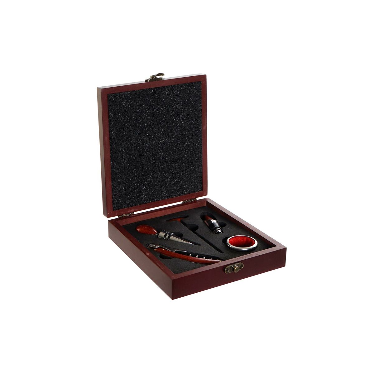 Set of Wine Accessories DKD Home Decor Opener 16,5 x 19 x 5 cm Silver