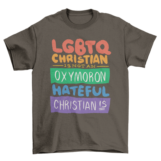 Pride Colorful Quote T-shirt