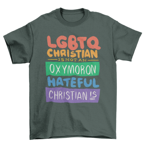 Pride Colorful Quote T-shirt
