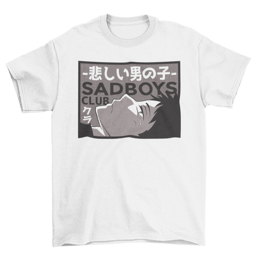 Sad Boy Anime T-shirt
