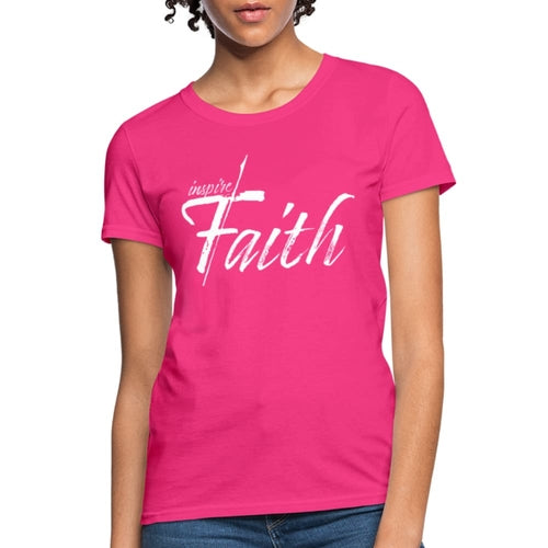 Womens T-shirt - Inspire Faith Graphic Tee