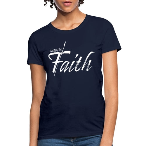 Womens T-shirt - Inspire Faith Graphic Tee