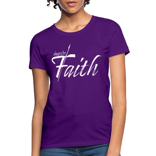 Womens T-shirt - Inspire Faith Graphic Tee