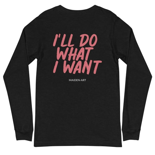 Rebel Girl Unisex Long Sleeve Tee with EMBROIDERY