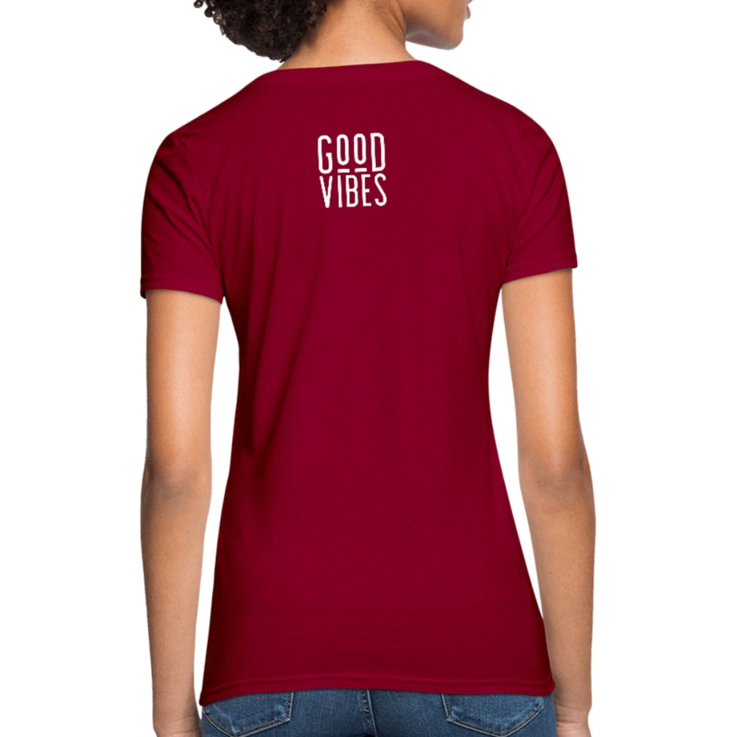 Womens T-shirt - Good Vibes Graphic Tee