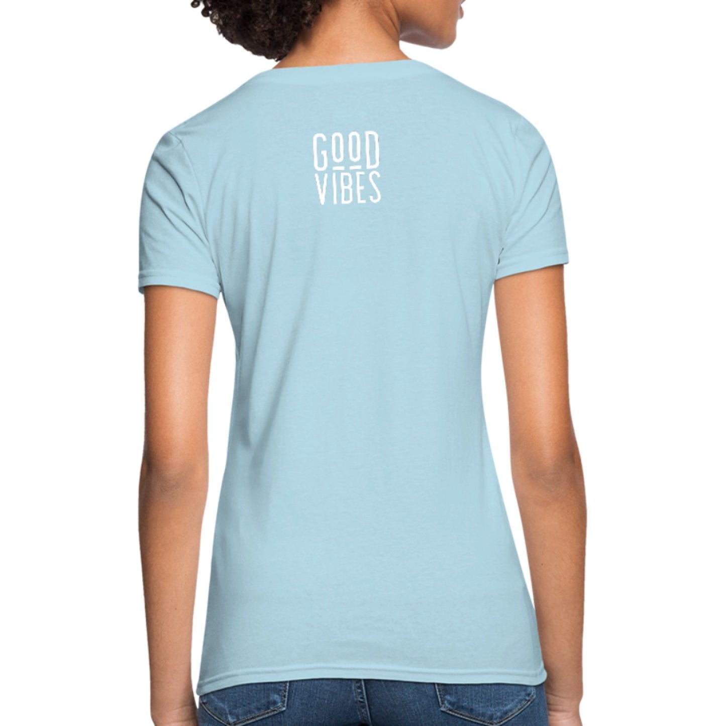 Womens T-shirt - Good Vibes Graphic Tee