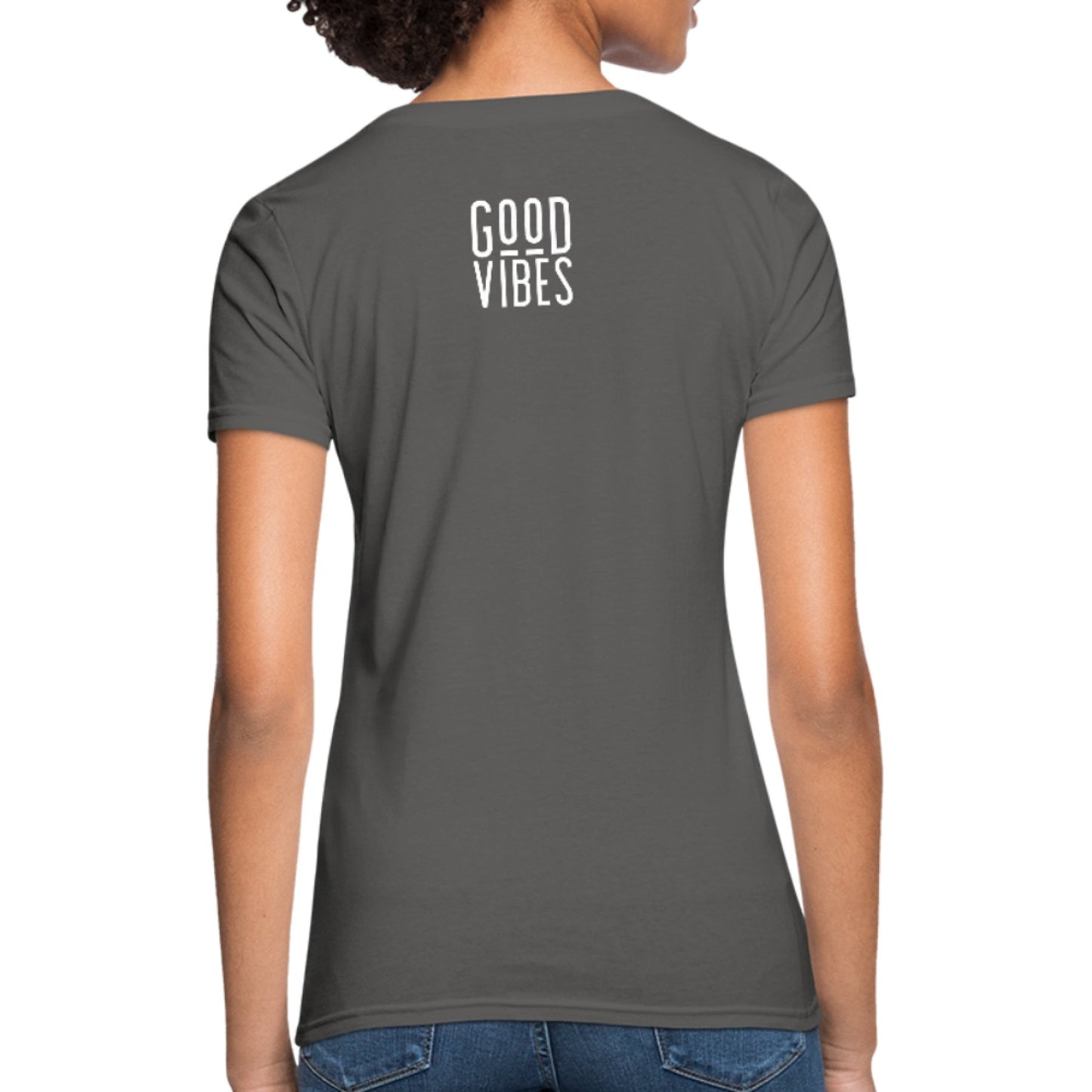 Womens T-shirt - Good Vibes Graphic Tee