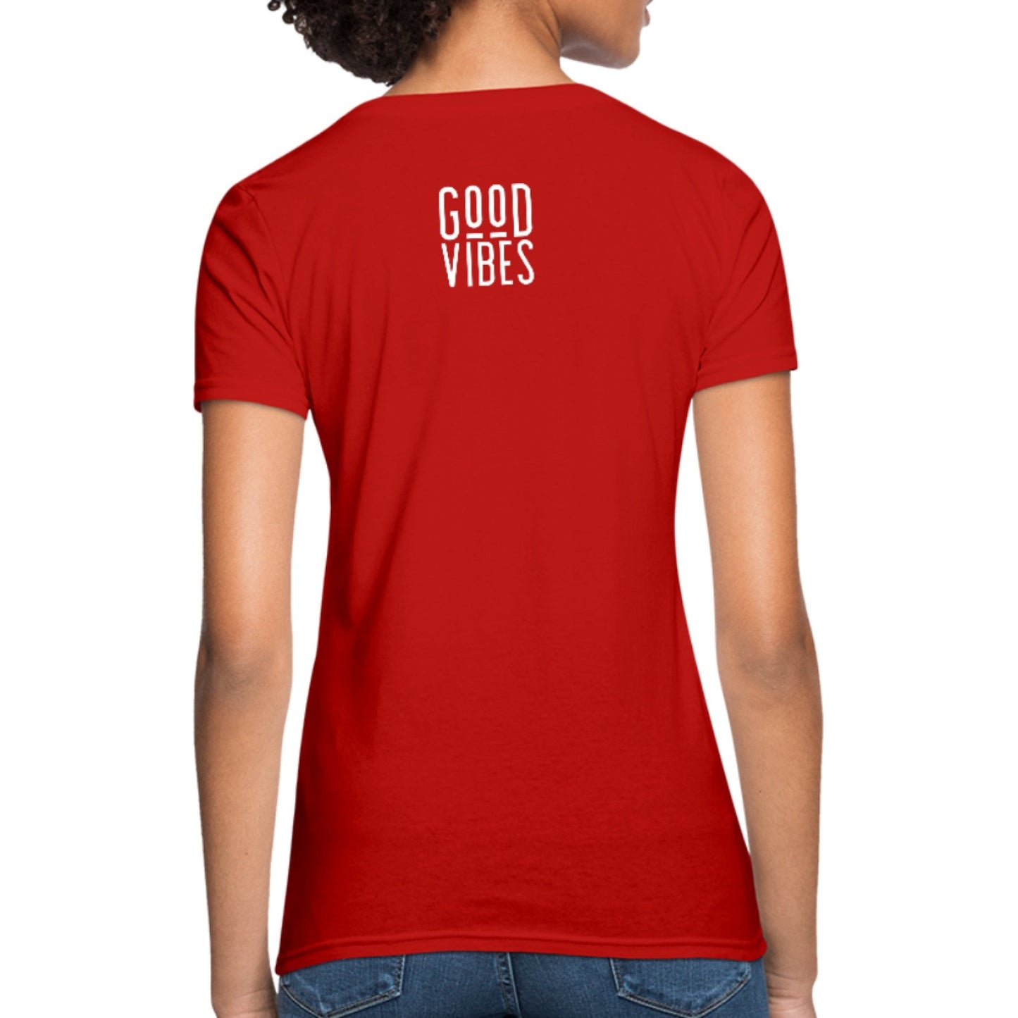 Womens T-shirt - Good Vibes Graphic Tee